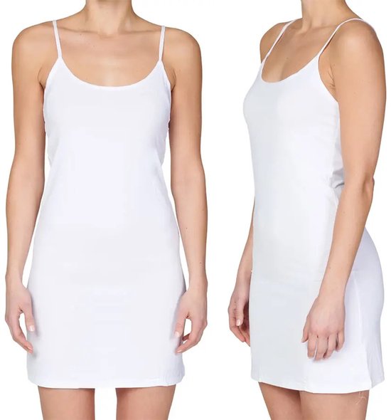 Dames Onderjurk Kort Spaghetti bandjes