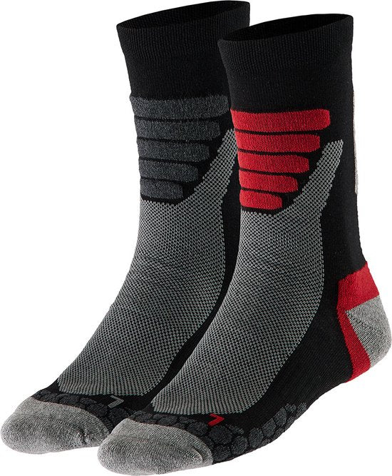 Wandelsokken 2pk Multi Kleuren