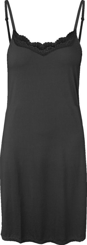 Dames Onderjurk Kort met kant Spaghetti Bandjes Anti-Schuren