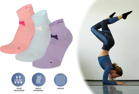 Yoga Socks 3-pack