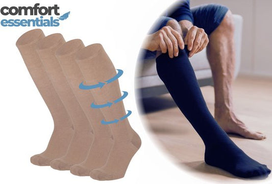 Modal Travel Compressie sokken 2pk