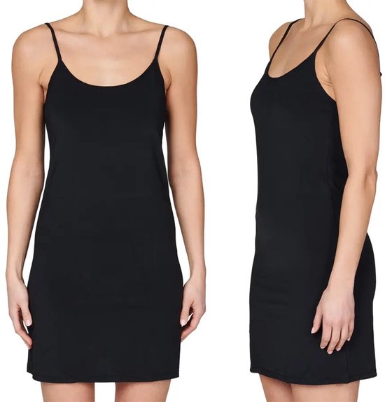 Dames Onderjurk Kort Spaghetti bandjes