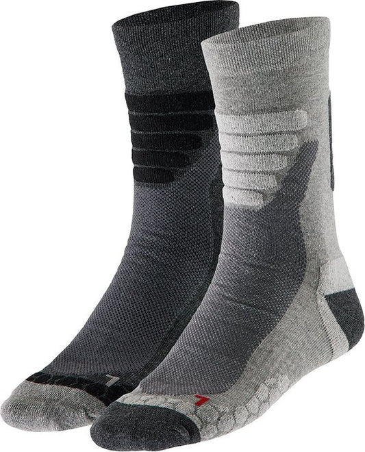 Wandelsokken 2pk Multi Kleuren