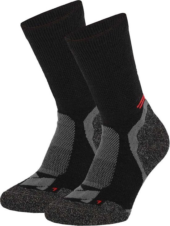 Wollen Hikingsokken 2pk Multi Kleuren