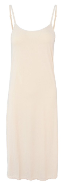 Dames Onderjurk Lang Spaghetti bandjes