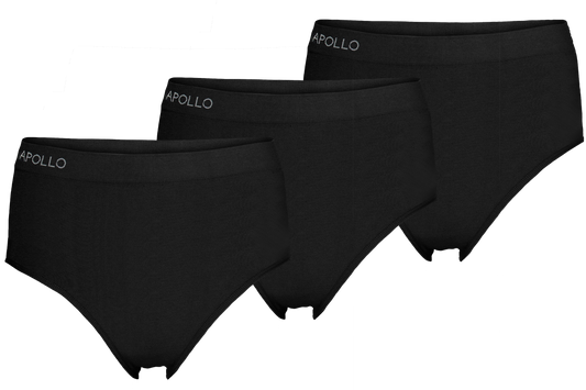 3pk Seamless Dames Maxi Slip