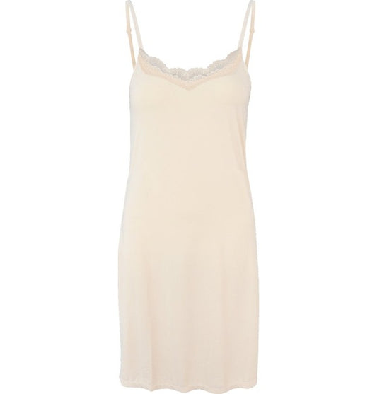 Dames Onderjurk Kort met kant Spaghetti Bandjes Anti-Schuren